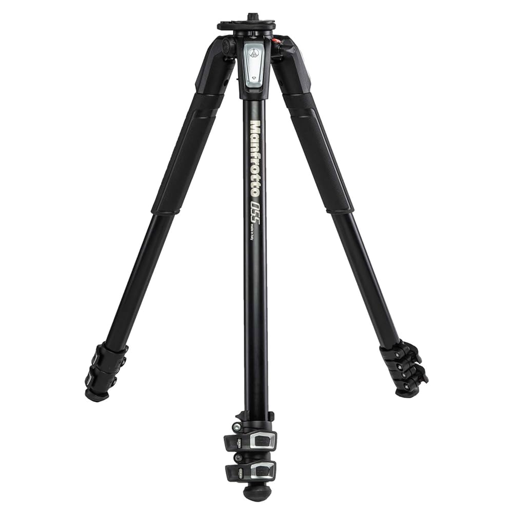 Manfrotto マンフロット MT055XPRO3 Manfrotto MT055XPRO3 Aluminum Tripod with 410 Junior Geared Head